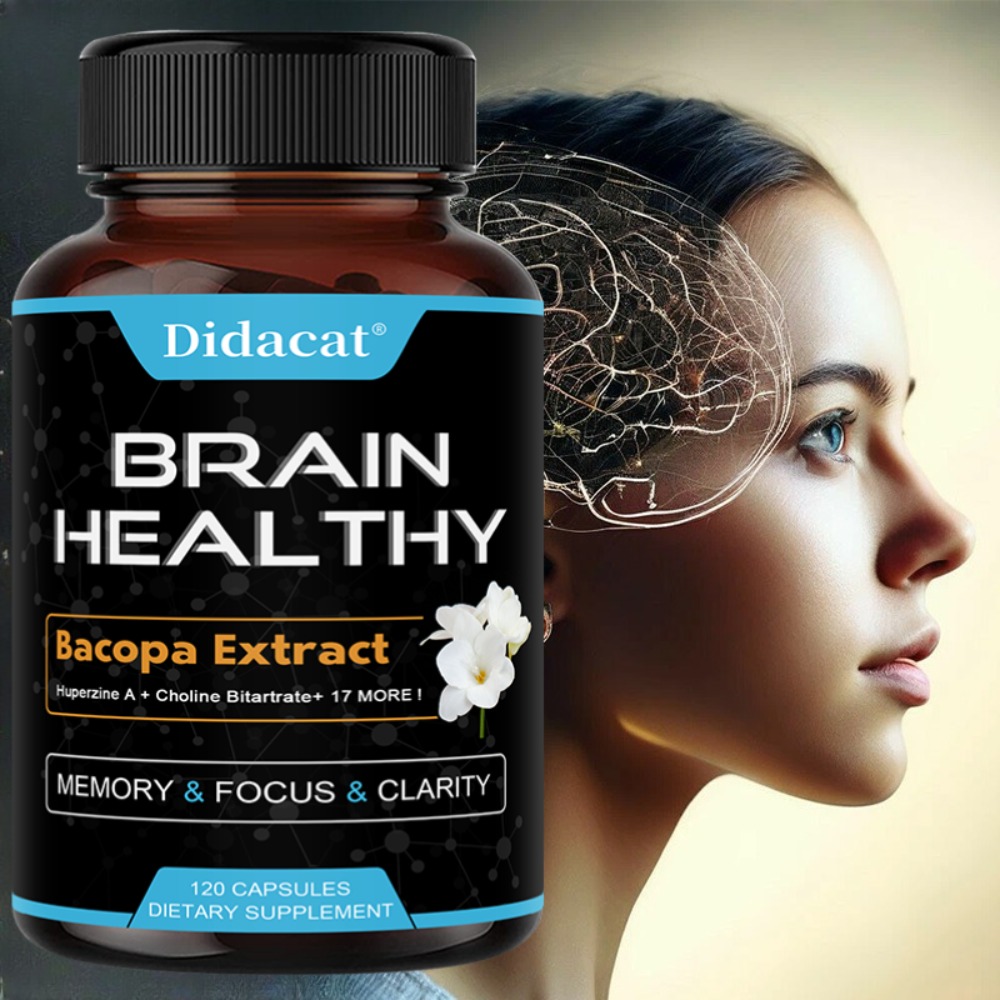 Ginkgo Biloba Extract - Bacopa Extract Supplements - Helps Clear