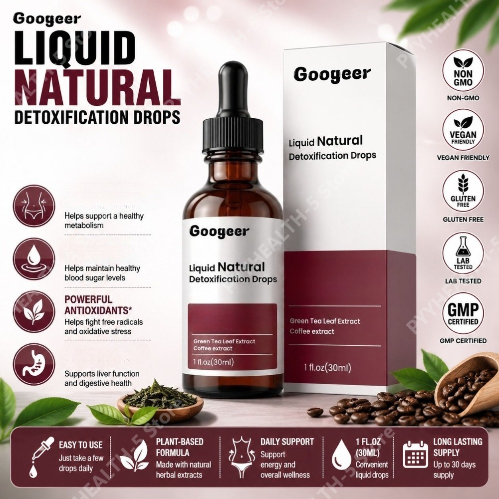 Wellness Herbal Tea Blends - Herbal Blend Liquid Drops with Green