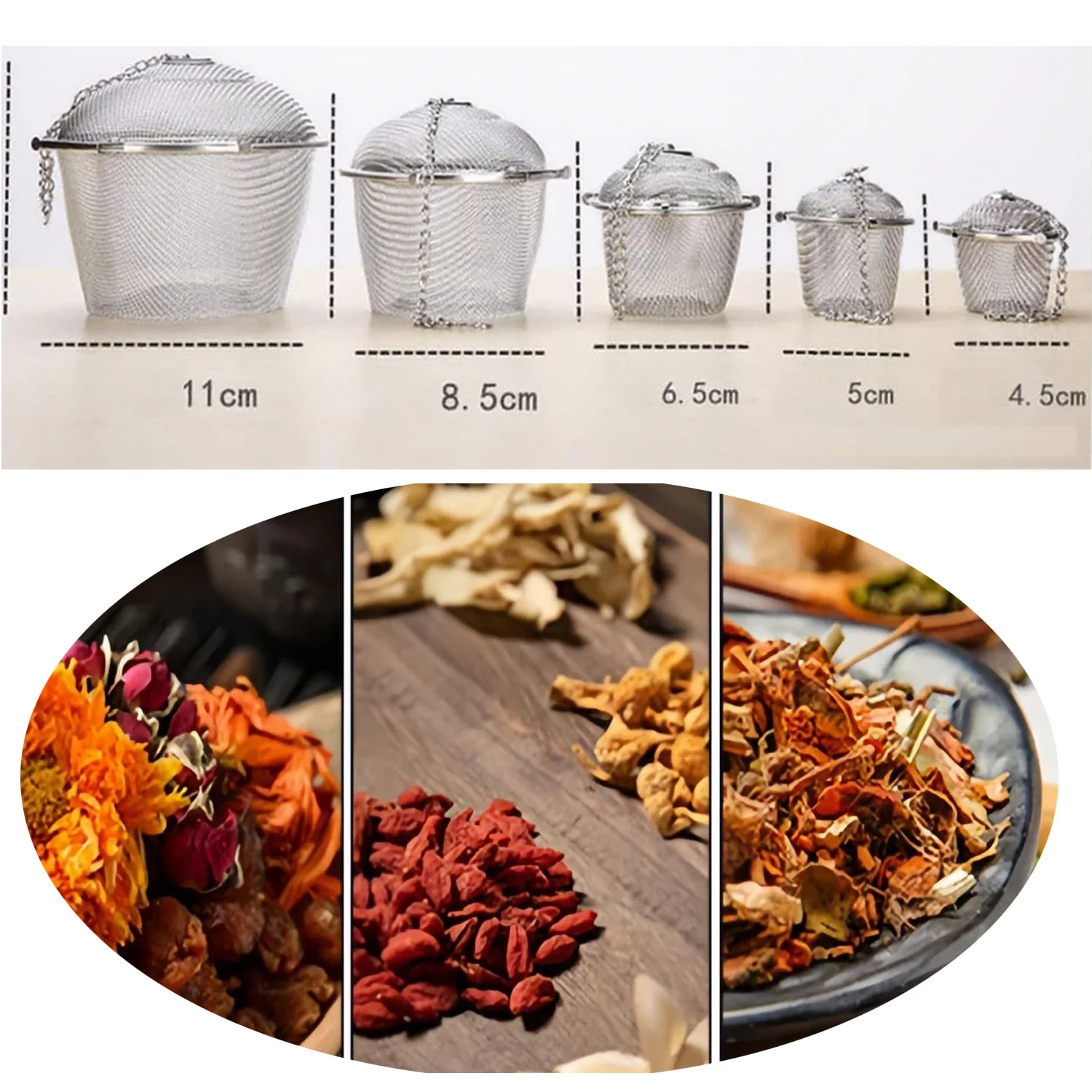 1-2Pcs Stainlesss Steel Tea Sp - Herbal Wellness Products recension och pris