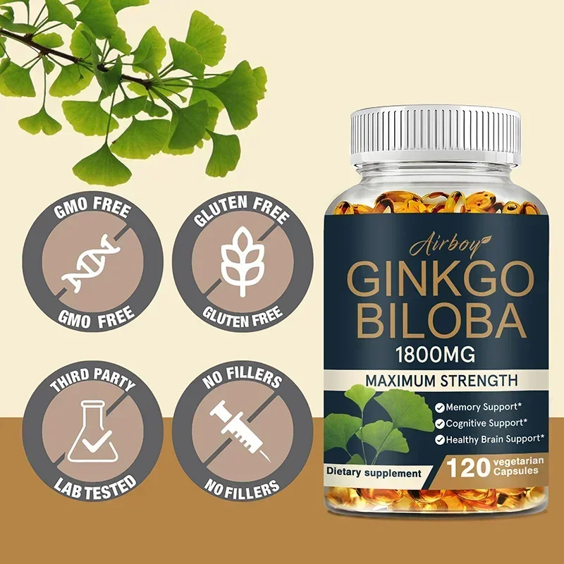 Ginkgo Biloba Supplement - Mem - Ginkgo Biloba Extract recension och pris