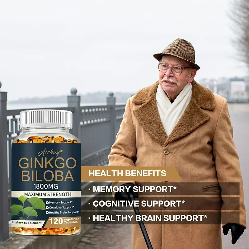 Ginkgo Biloba Supplement - Mem - Ginkgo Biloba Extract recension och pris