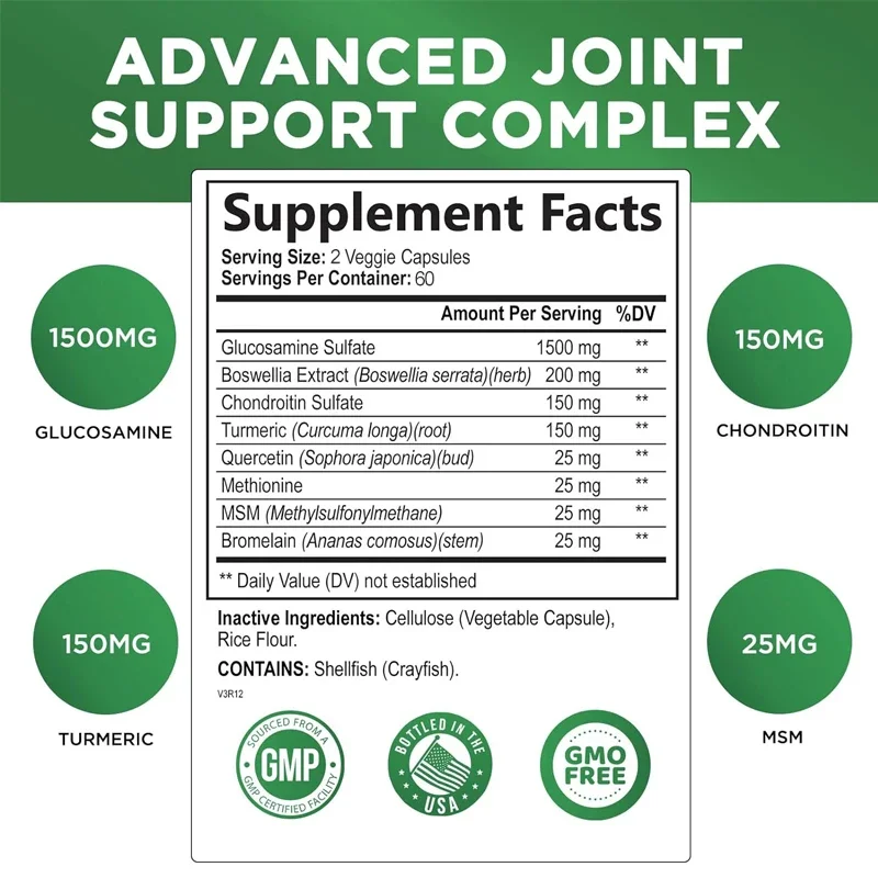 Glucosamine Chondroitin MSM Co - Ginkgo Biloba Extract recension och pris
