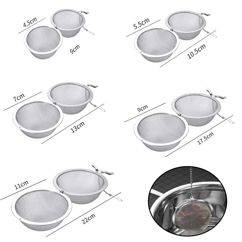 1-5pcs Tea Infuser Stainlesss  - Herbal Wellness Products recension och pris