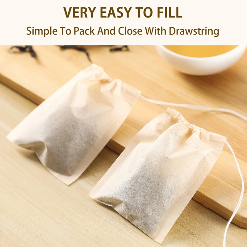 100Pcs Teabags with Drawstring - Nettle Leaf Tea recension och pris