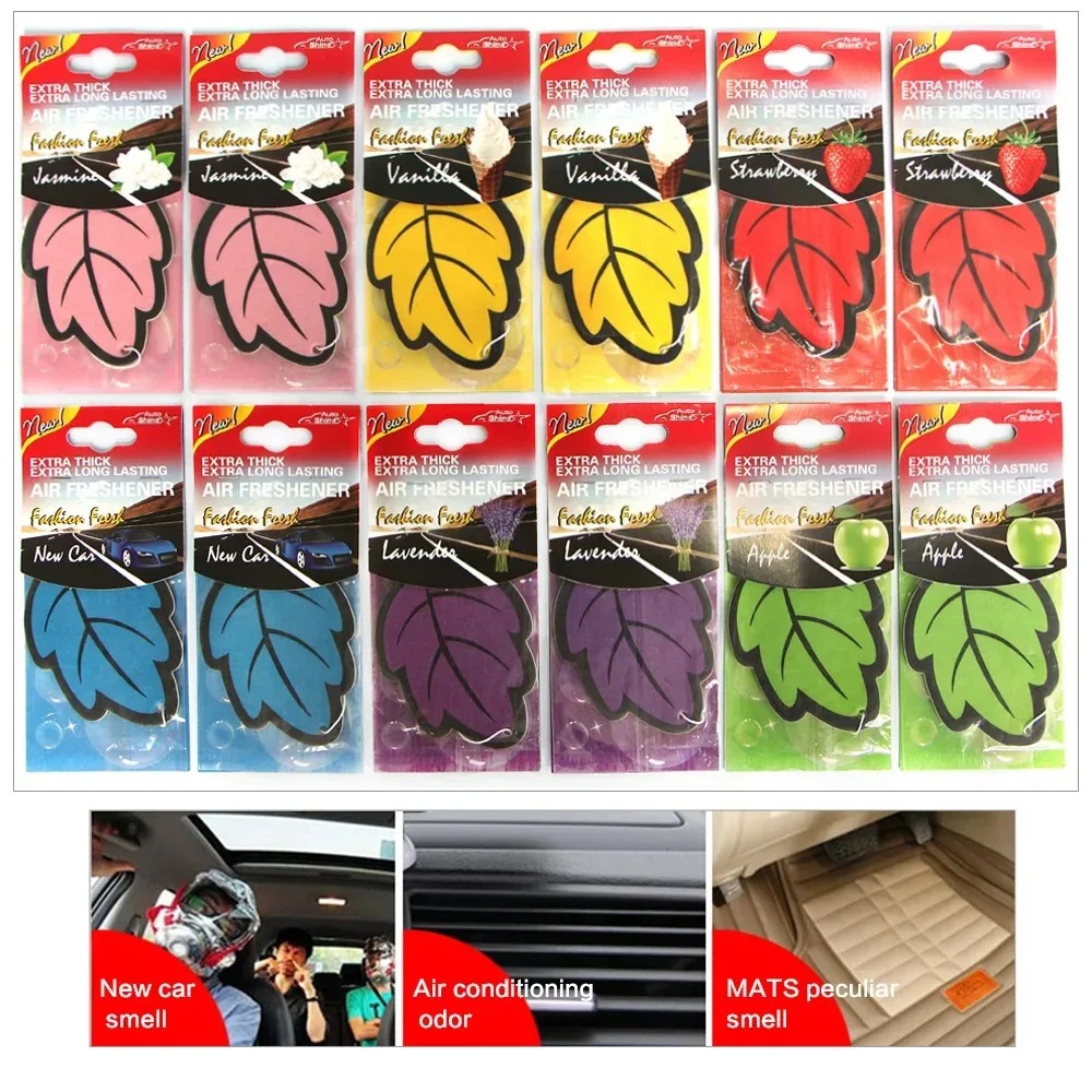6PCS Car Air Freshener Natural - Nettle Leaf Tea recension och pris