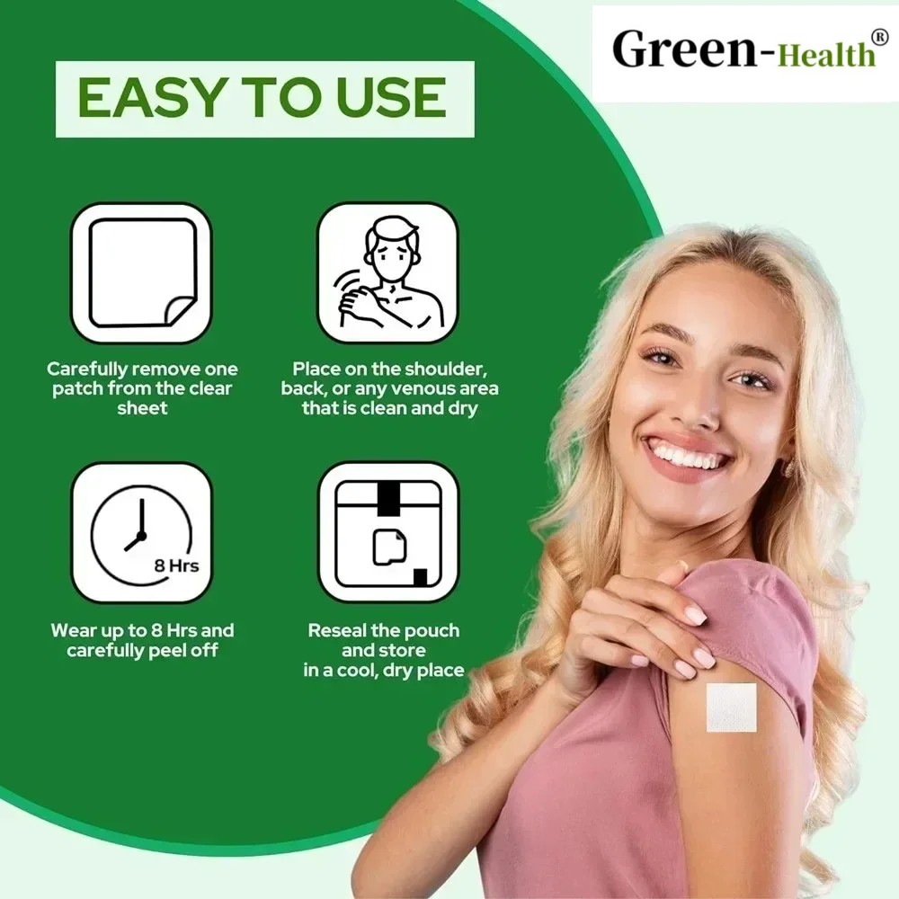 Hot sale 30 Patches NAC L-glut - Ginkgo Biloba Extract recension och pris
