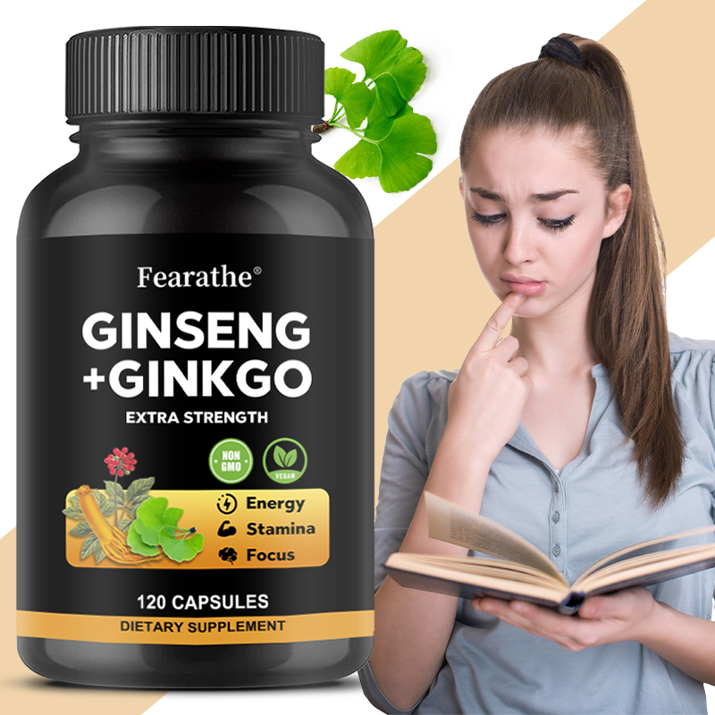 Panax Ginseng + Ginkgo Biloba  - Ginkgo Biloba Extract recension och pris