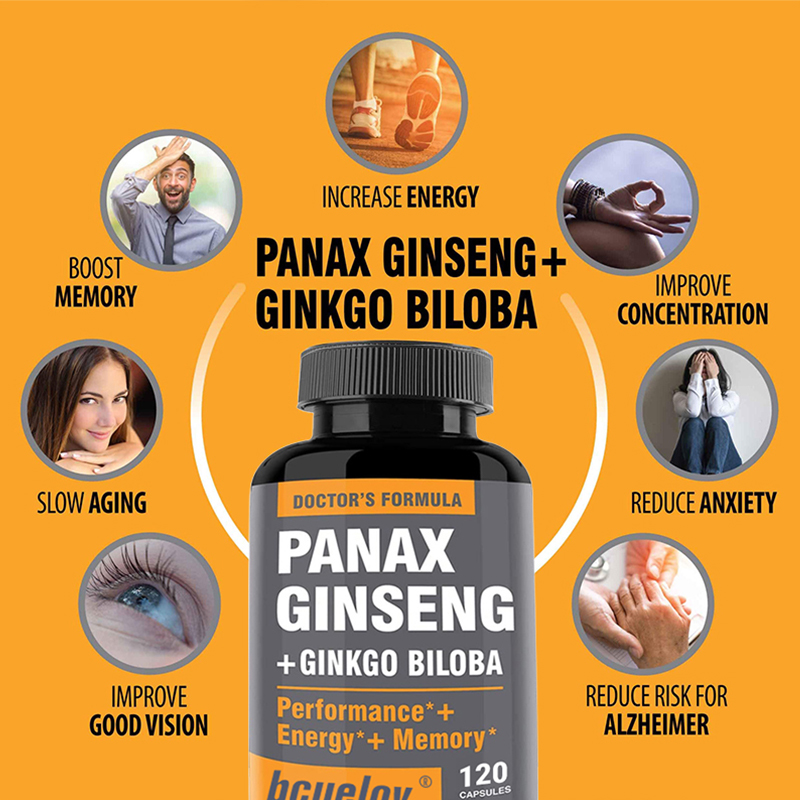 Ginseng + Ginkgo Biloba Extrac - Ginkgo Biloba Extract recension och pris