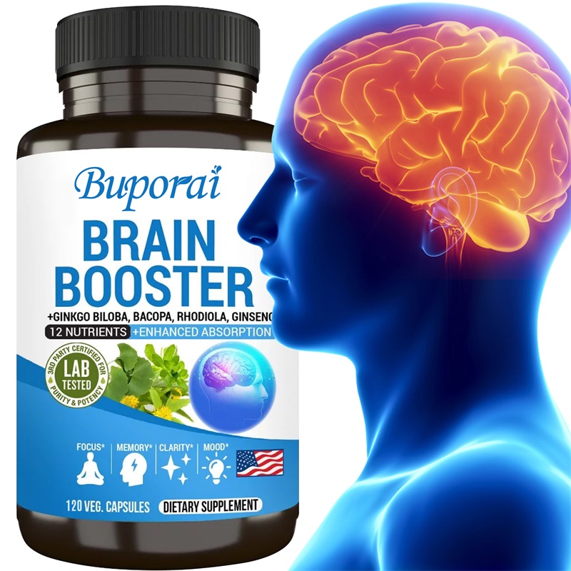 Brain Booster Supplement - Mem - Ginkgo Biloba Extract recension och pris