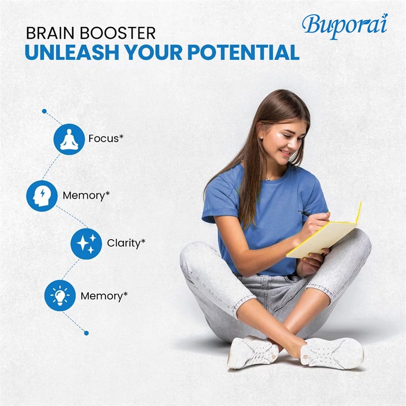 Brain Booster Supplement - Mem - Ginkgo Biloba Extract recension och pris