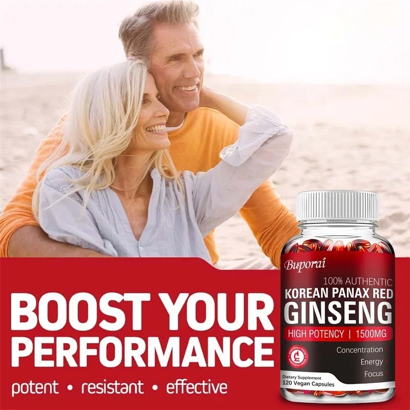 Korean Red Panax Ginseng Capsu - Ginkgo Biloba Extract recension och pris