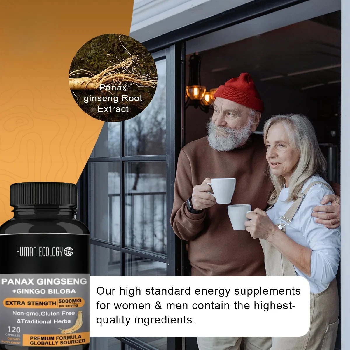 Authentic Korean Red Panax Gin - Ginkgo Biloba Extract recension och pris