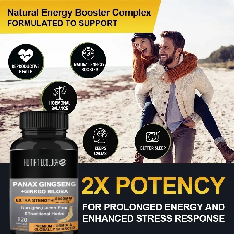 Authentic Korean Red Panax Gin - Ginkgo Biloba Extract recension och pris