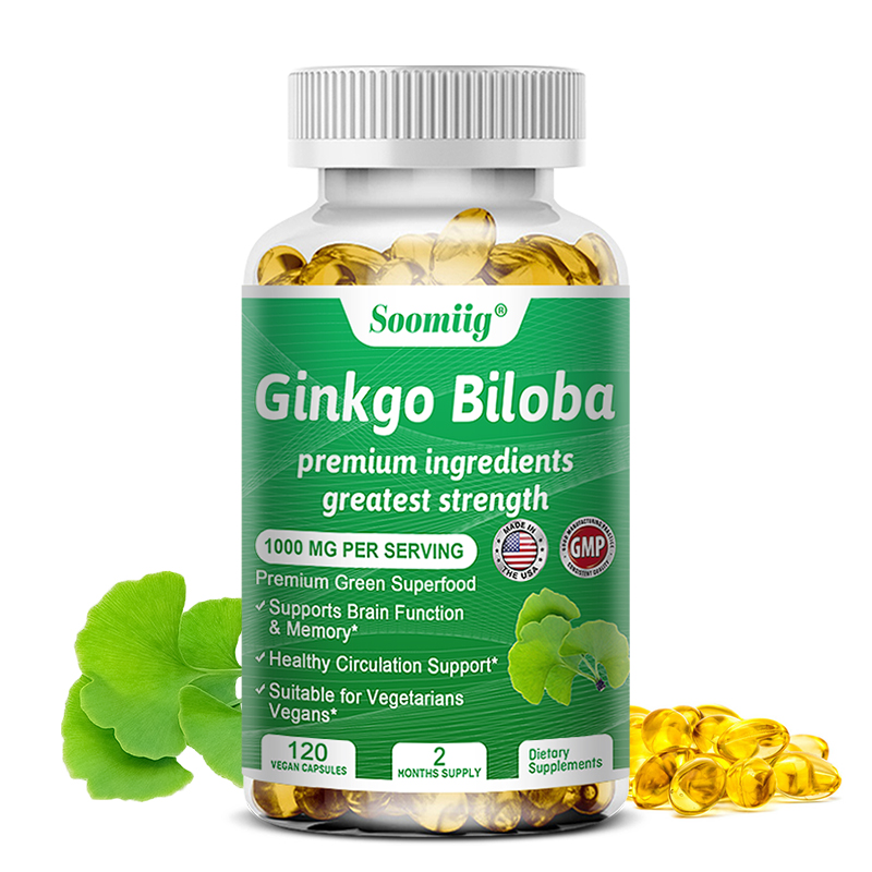Ginko Biloba Capsules - Brain  - Ginkgo Biloba Extract recension och pris