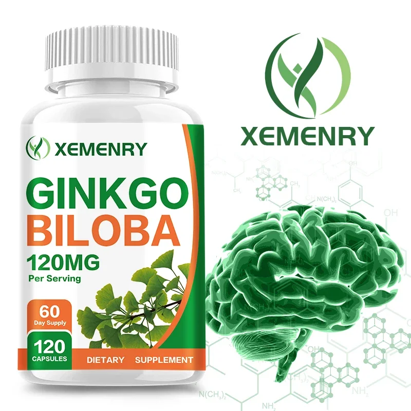 Ginkgo Biloba Capsules - Brain - Ginkgo Biloba Extract recension och pris