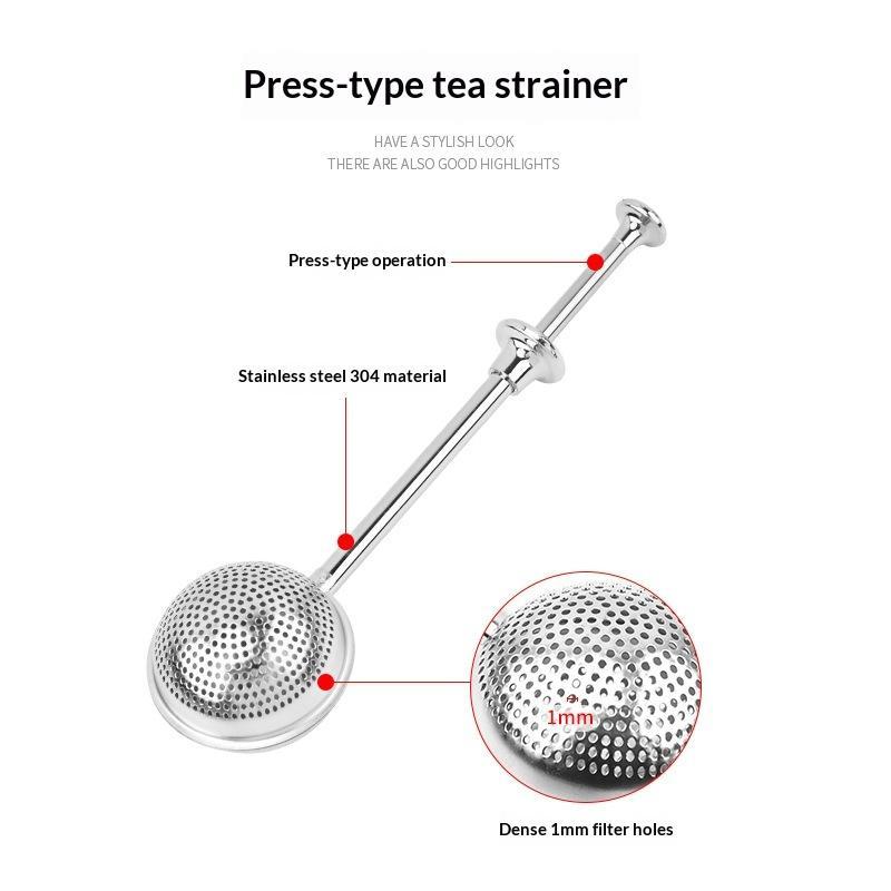 Long Handle Stainless Steel Te - Nettle Leaf Tea recension och pris